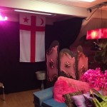 Part of Candys private dressng room